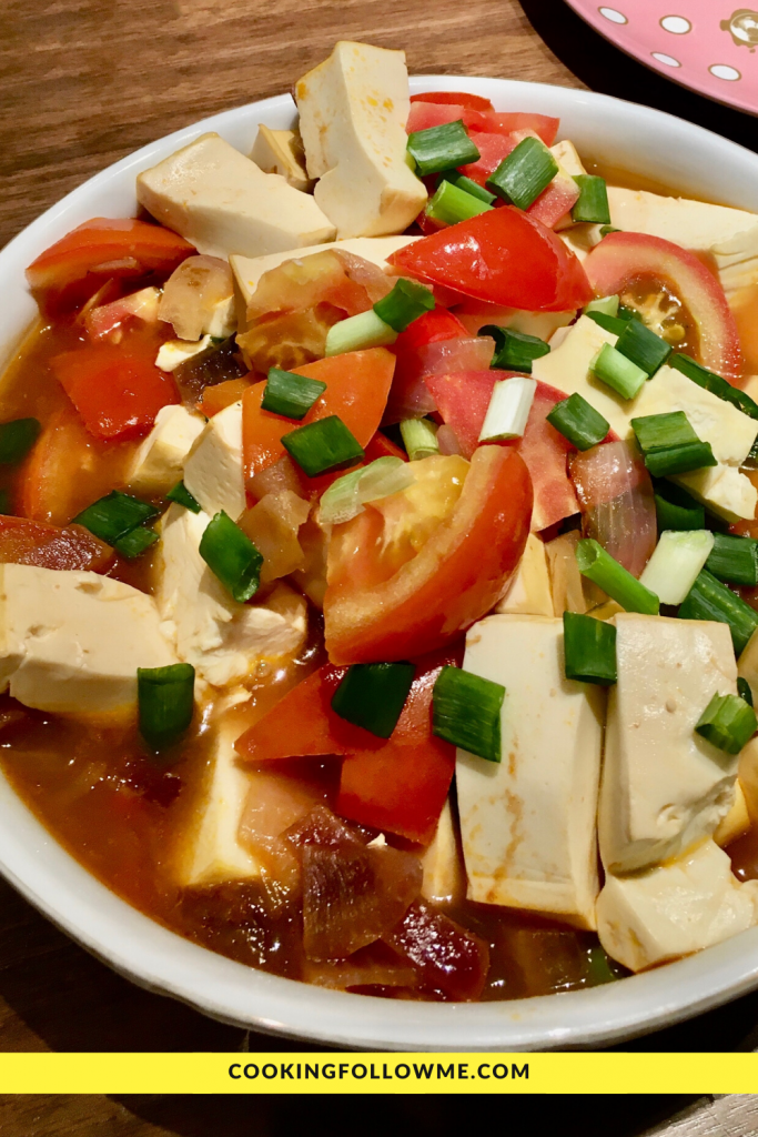 Chinese Tomato Stew with Tofu » CookingFollowMe